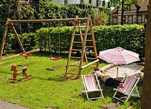 Biohotel Am Lunik Park Hohen Neuendorf Exteriér fotografie